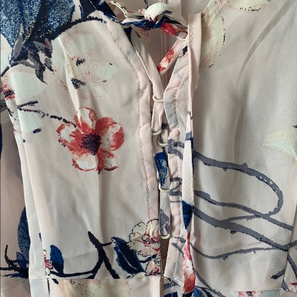 🍁Long open front dress with shorts - Picture 7 of 8